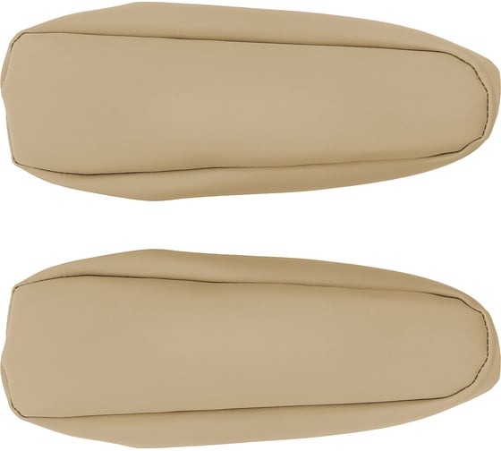 Чехлы на подлокотники переднего ряда Lexus RX300 (XU10), 1998-2001 Defly США, экокожа бежевая, 2 шт Arm-Lx1-2-6K 1