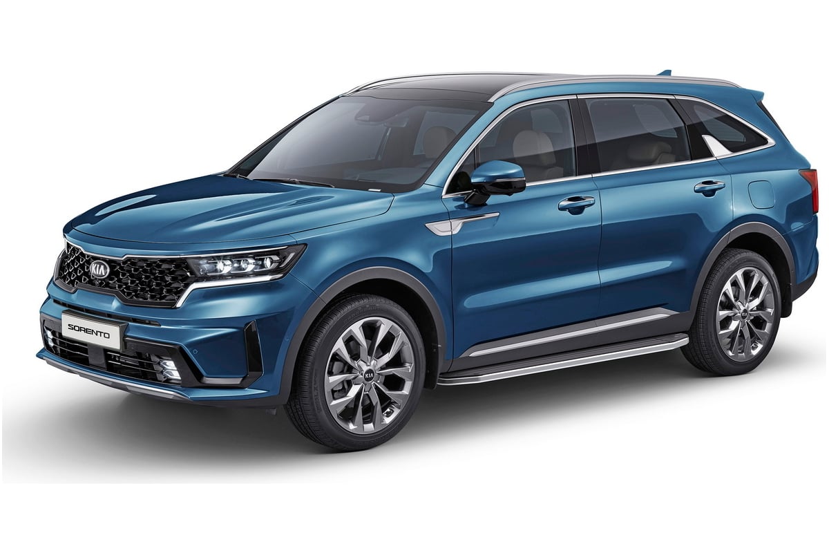 Kia Sorento 2021 красный