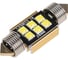Автолампа SKYWAY диод T11(C5W) 12V 6SMD диодов 1-конт. 36мм, с обманкой Белая S08201478 2
