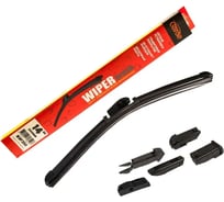 Щетка стеклоочистителя 14"/350 мм универсальная всесезонная бескаркасная Garde WBF350