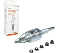 Инструмент насадка на шуруповерт для ручной ошиповки шин AIRLINE MINI + образцы шипов ATRK1062