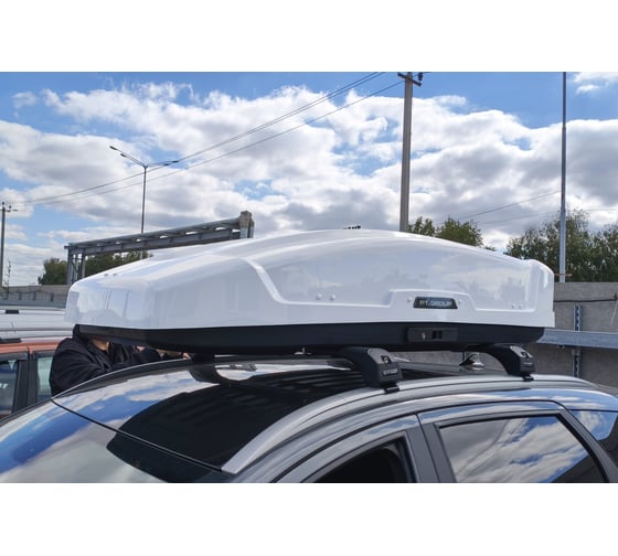 Бокс-багажник PT Group Space White Luxe (490л) 190x78x40 UNI-XX-444102.44 1