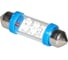 Лампа VOLTON светодиодная, Т11, SV8.5, 12 В, 4 Вт, 4 LED, для салона/номерного знака, голубой 0-0-RZD L012 4-LED BLUE-0 1
