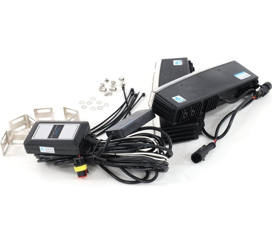 Дневные ходовые огни VOLTON 12V комплект 10 SMD (221х30х75) ZD 06