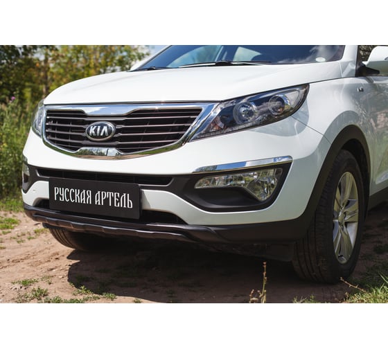 Тюнинг-обвес переднего бампера Русская Артель Вариант 2 для KIA Sportage 2010-2015 г.в. TOKS-028100 1