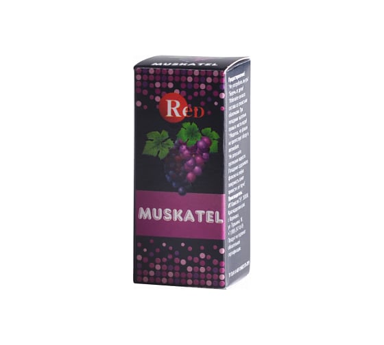 Ароматизатор RED MUSKATEL бочонок, стекло, с деревянной крышкой, 5 мл R2404