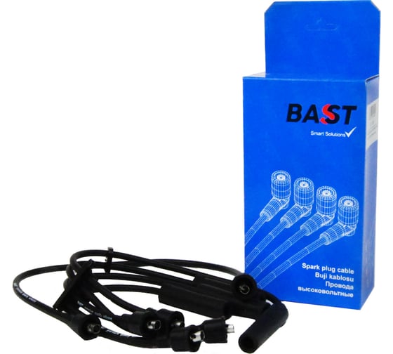 Провода BASTCLUTCH в/в для ВАЗ 2101-07 карбюр., силикон, комплект BC-101S 1