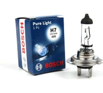 Лампа BOSCH 12 В, H7, 55 Вт, Pure Light, 1 шт. 1 987 302 071