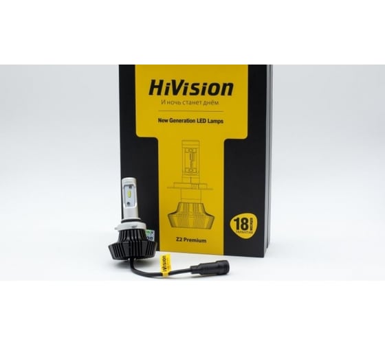 Светодиодная лампа HiVision Z2 Premium HB4/9006, 6000 K, 2 шт. Л0119 1