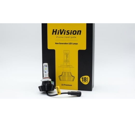 Светодиодная лампа HiVision Z2 Premium HB3/H10/9005, 6000 K, 2 шт. Л0118