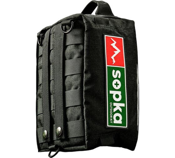 Аптечка туристическая укомплектованная SOPKA OUTDOOR KIT Black 9835 1