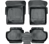 Коврики в салон AGATEK Элит высокий борт, для ВАЗ 1111 Ока A.000.01.K