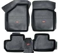 Коврики в салон AGATEK высокий борт, для ВАЗ 2113 2004- г.в., 2114 2001- г.в., 2115 1997 г.в. A.000.08.K