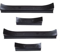Накладки на пороги Русская Артель 4 шт Chevrolet Aveo седан 2011-2015 N-203402