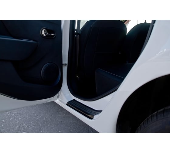 Накладки на пороги Русская Артель 2 шт Renault Sandero 2014- NRS-032522 1