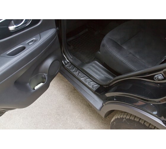 Накладки на пороги Русская Артель задние 2 шт Nissan X-trail 2015- NN-152322