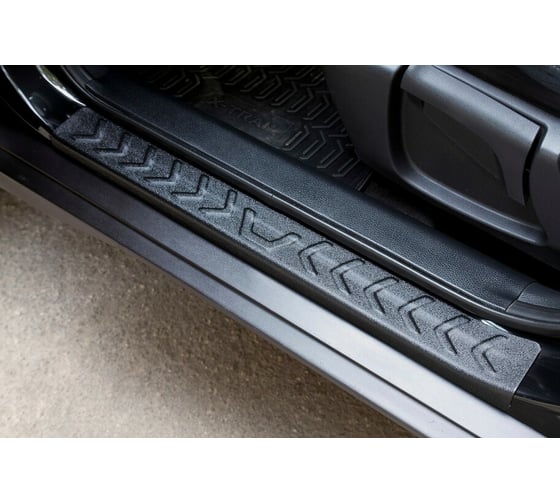 Накладки на пороги Русская Артель задние 2 шт Nissan X-trail 2015- NN-152322