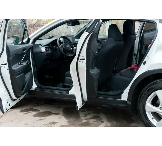 Накладки на пороги Русская Артель 2 шт Toyota C-HR 2018- NT-161622