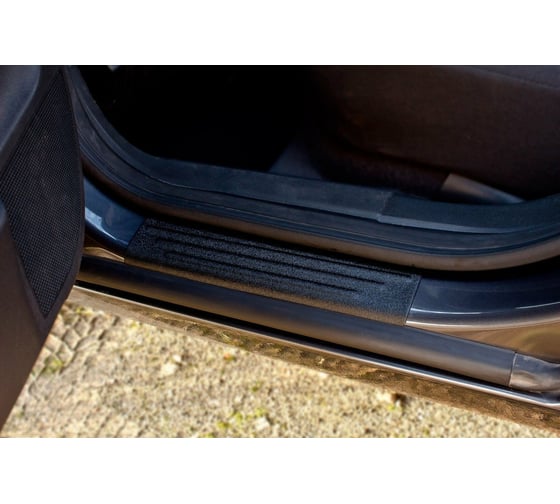 Накладки на пороги Русская Артель 2 шт Opel Astra универсал 2006-2012 NOA-036922