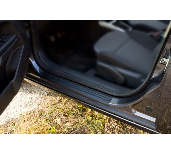 Накладки на пороги Русская Артель 2 шт Opel Astra универсал 2006-2012 NOA-036922