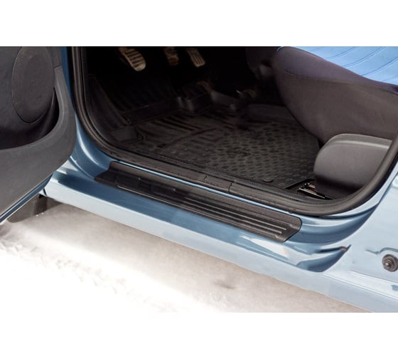 Накладки на пороги Русская Артель 2 шт Renault Logan 2004-2010 NRL-041122 1