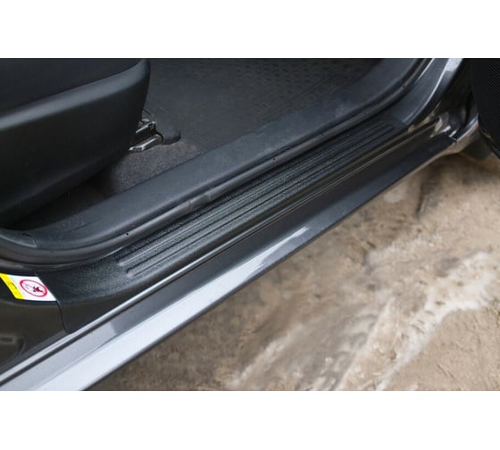Накладки на пороги Русская Артель Toyota Corolla седан 2012-2015 NT-155102