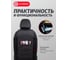 Накидка на сиденье AUTOPROFI Multi Comfort, анатомическая, 6 упоров, 3 предмета, материал велюр паттерн, чёрн./коричневый MLT-320PV BK/BR 10