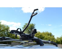 Автомобильное велокрепление на крышу алюминиевое PT Group Silver UNI-XX-120305.00
