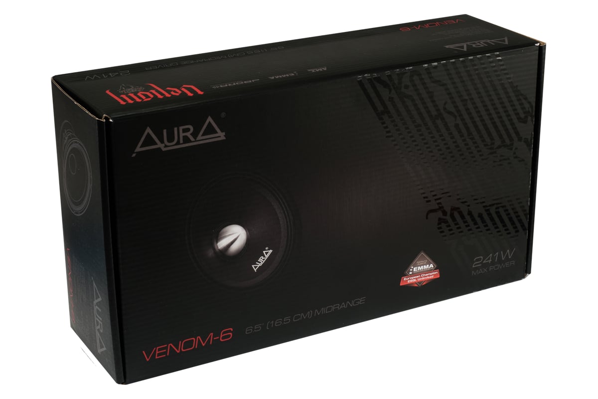 Автоакустика AurA Venom-6 - выгодная цена, отзывы, характеристики, фото ...