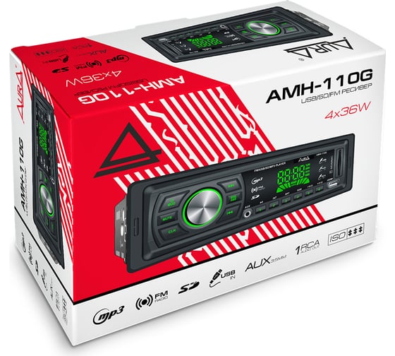 Автомагнитола AurA AMH-110G
