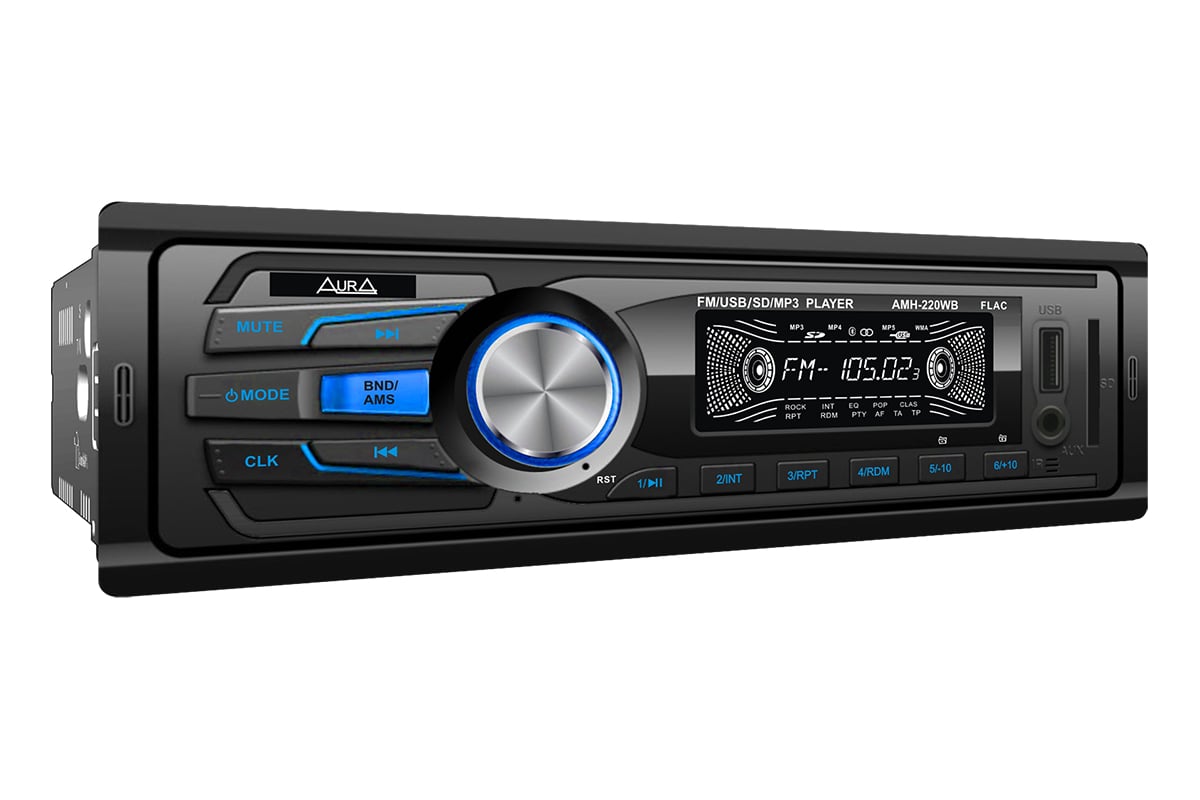 Автомагнитола AurA AMH-220BT - выгодная цена, отзывы, характеристики ...
