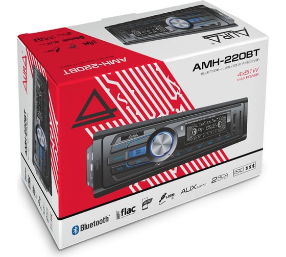 Автомагнитола AurA AMH-220BT