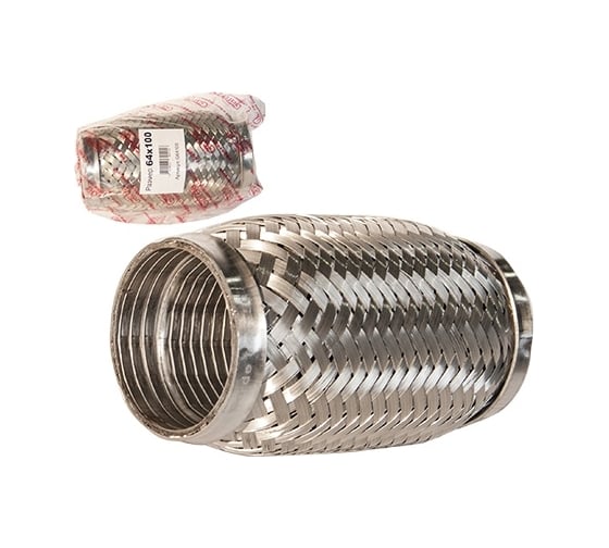 Гофра глушителя Garde Interlock 64x100 мм, 3-х слойная G64100