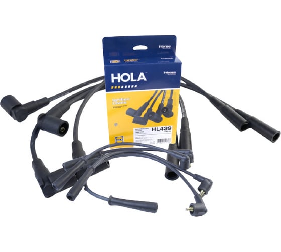 Провода HOLA в/в для а/м ВАЗ Largus RENAULT Logan 1.4,1.6 8к, комплект HL439 1