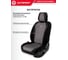 Накидки AUTOPROFI Designo, комплект на весь салон, стёганая алькантара + эко-кожа, чёрн./т.серый DES-1100 BK/D.GY 4