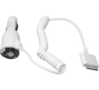 Автомобильная зарядка для Apple iPhone4s, iPhone4 Amperin (5V, 1A) white 10311