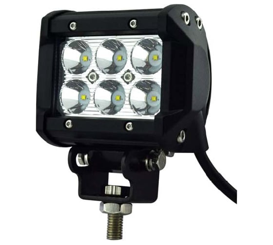 Светодиодная фара дальнего света РИФ 99 мм 18W LED SM-930P 1