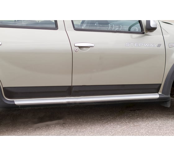 Молдинг на дверь Русская Артель широкие, задний левый Renault Sandero 2009-2013 MR-075242