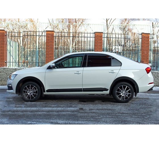 Молдинг на дверь Русская Артель Skoda Rapid лифтбек 2020- M-200200