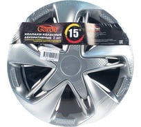 Колпаки Garde Супер Астра Silver R-15, карбон, 2 шт. LW1519