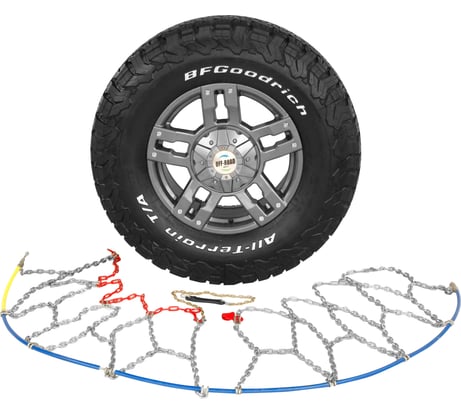 Цепи противоскольжения РИФ 4х4 соты 16 мм, 185/75R16, к-т 2 шт. RIF18-0-0000225