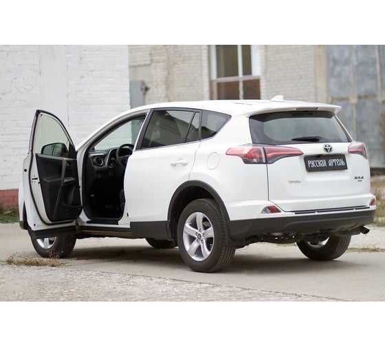 Накладки на пороги Русская Артель Toyota Rav4 2015- NT-154522