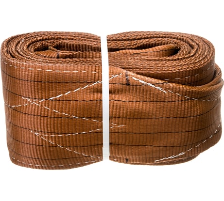 Трос буксировочный грузовой 63000кг L-5 метров, ширина 180мм петля-петля в сумке Megapower M-78563 898090