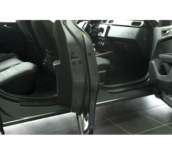 Накладки на пороги Русская Артель вариант 2, 2 шт Renault Arkana 2019- NR-164922