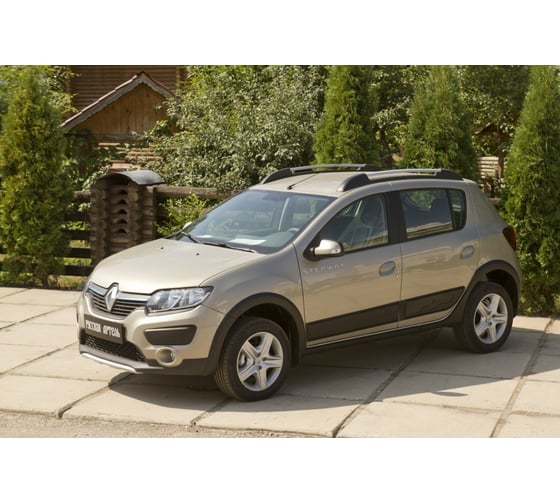 Молдинг на дверь Русская Артель широкие, передний левый Renault Sandero 2009-2013 MR-075212