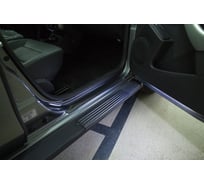 Накладки на пороги передних дверей Русская Артель 2 шт Nissan Terrano 2016- NNTR-027212
