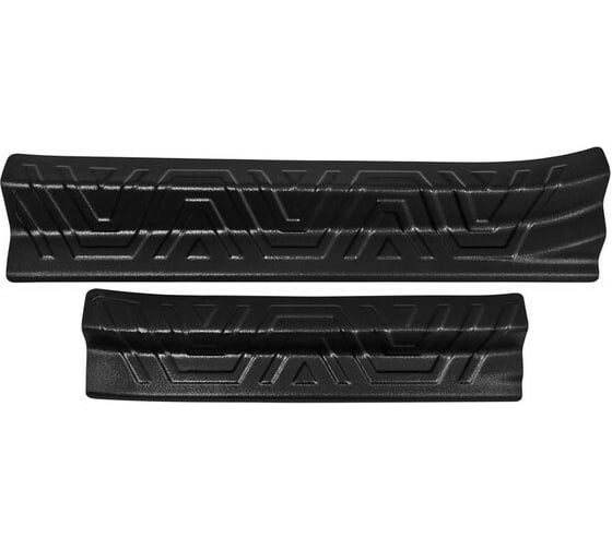 Накладки на пороги передних дверей Русская Артель 2 шт Volkswagen Polo V 2009-2015 NVWP5-028412 1