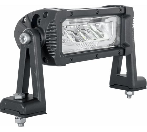 Светодиодная фара водительского света с ДХО РИФ 180 мм 32W E4201 1