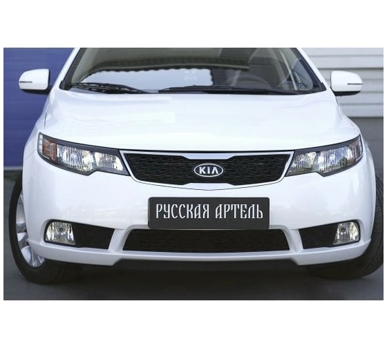 Накладки на передние фары Русская Артель реснички Cerato Forte 2008-2013 REKC-004800