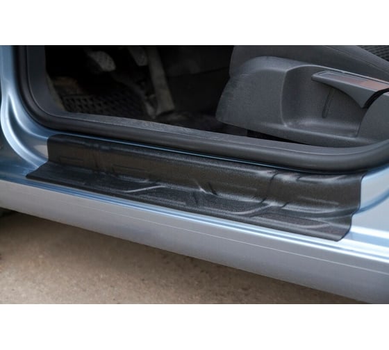 Накладки на пороги передних дверей Русская Артель Volkswagen Golf VI 2009-2012 NV-154312
